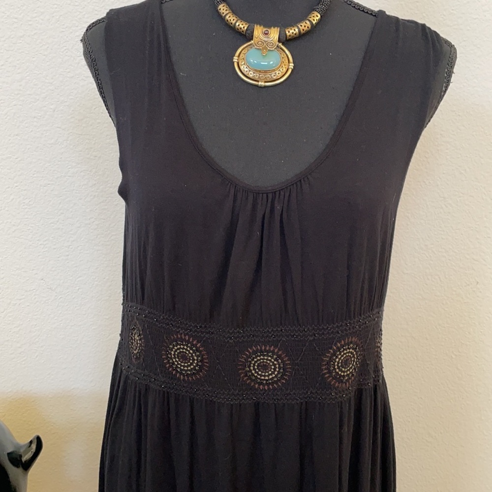 BCBG Maxazria Casual Black Dress Size M